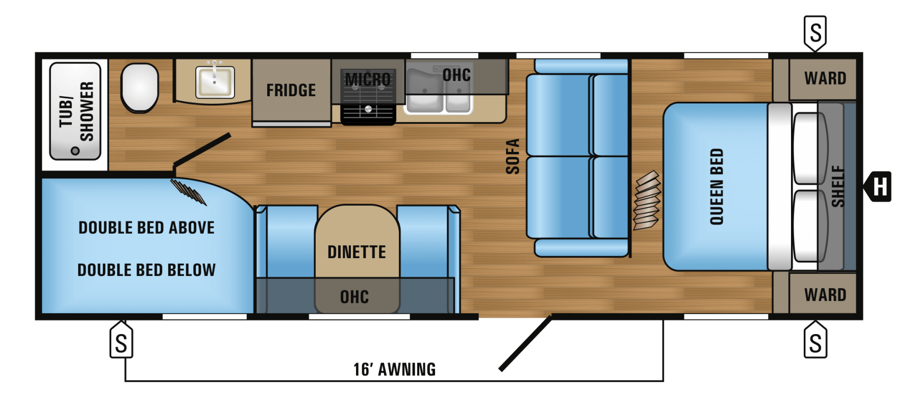 Jayco Baja Edition Bunkhouse (Shared) 2